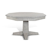 Thumbnail for Octagon Poker Dining Table, Convertible, 8-person, 53'', Dark Tobacco, Alpine Gray or Doe Valley Finish by Sunny Designs