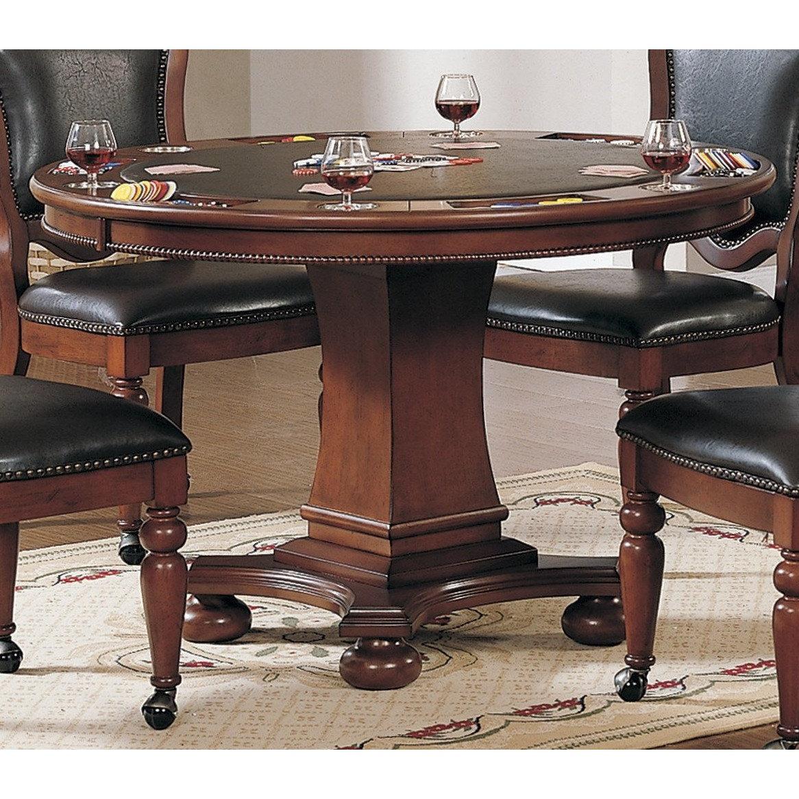 Convertible Poker & Dining Table Set Bellagio With matching chairs-AMERICANA-POKER-TABLES