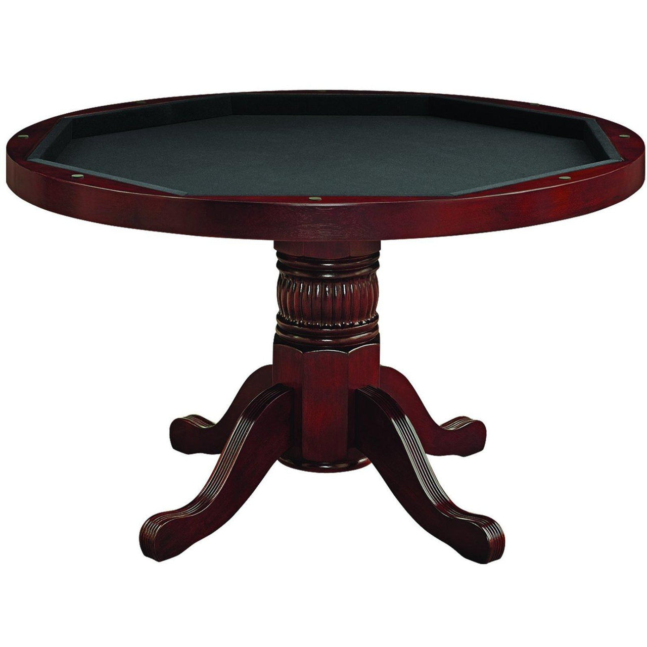 Convertible Round Poker & Dining Table with Convenient Storage, 48'', by RAM Game Room-AMERICANA-POKER-TABLES