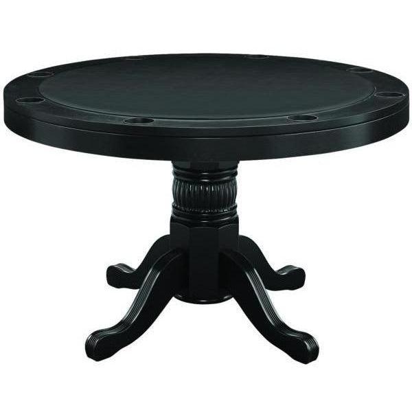 Convertible Round Poker & Dining Table with Convenient Storage, 48'', by RAM Game Room-AMERICANA-POKER-TABLES