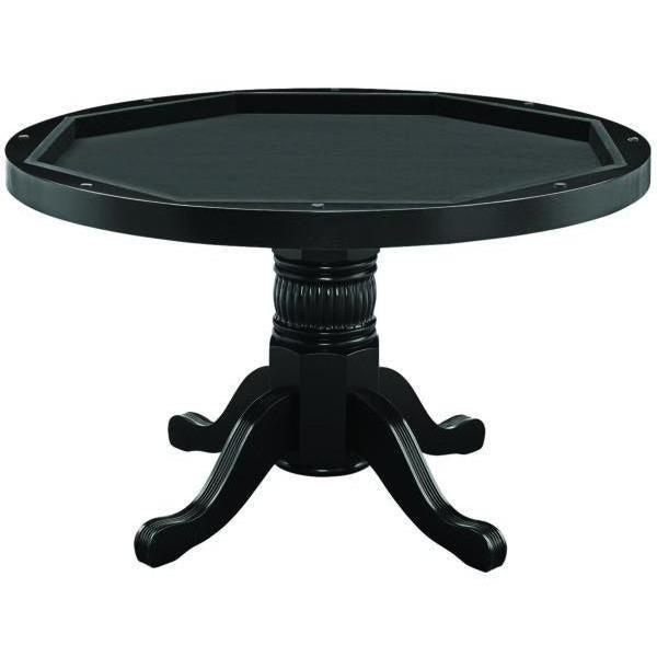 Convertible Round Poker & Dining Table with Convenient Storage, 48'', by RAM Game Room-AMERICANA-POKER-TABLES