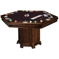 Thumbnail for Howard Miller Poker and Dining Table set Niagara with matching chairs-AMERICANA-POKER-TABLES