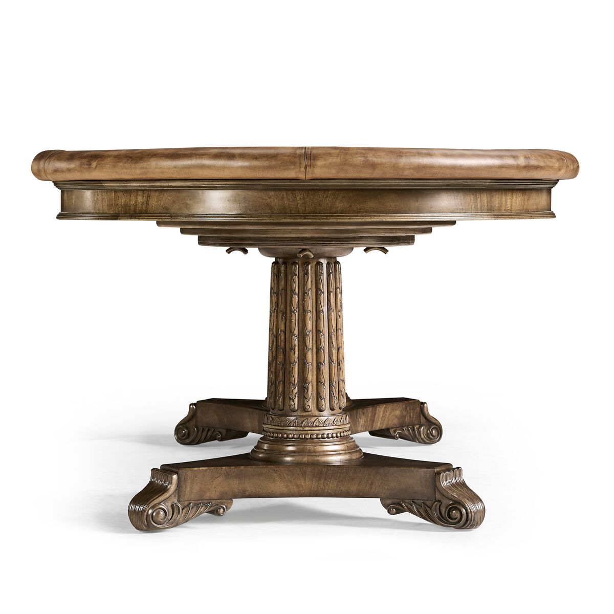Poker Dining Table Kensington, Oval, 10-Person, 94", Mahogany (light)