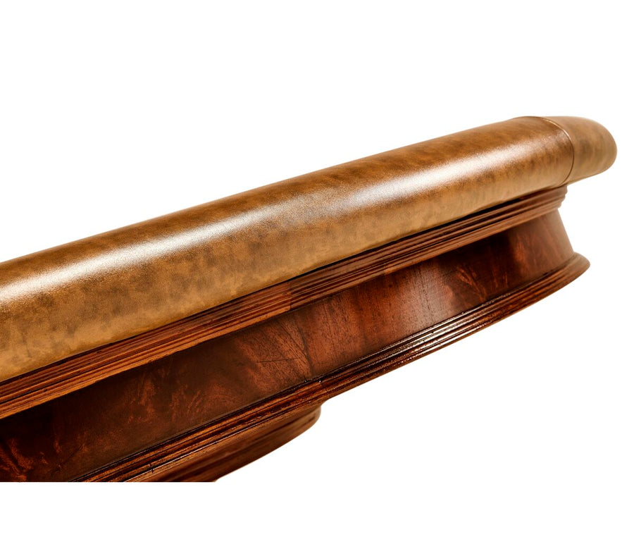 Poker Dining Table Windsor, Oval, 10-Person, 94", Mahogany