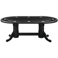 Thumbnail for RAM Game Room Oval Poker Table Set with Matching Chairs-AMERICANA-POKER-TABLES