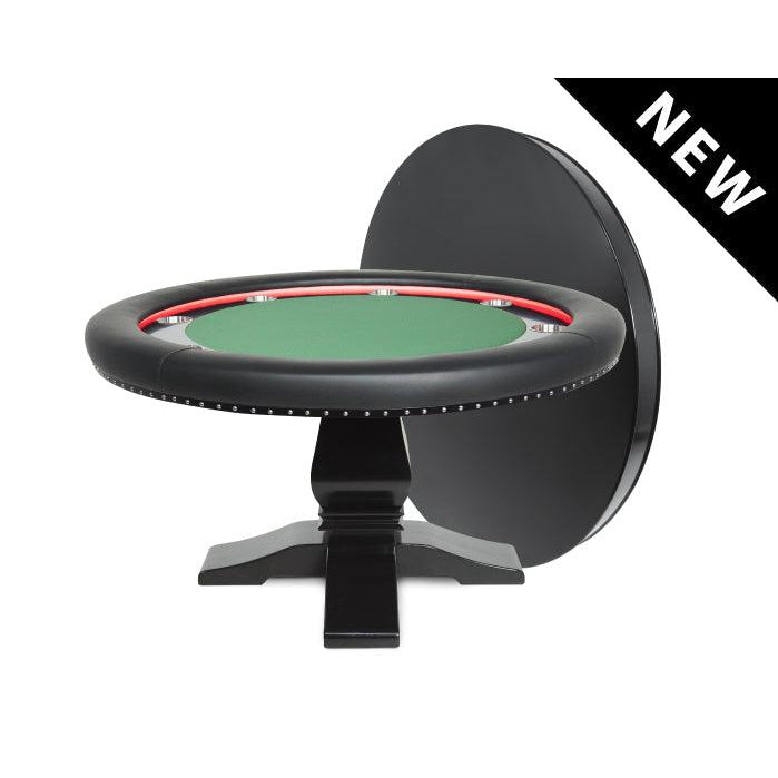 Round Poker Table With LED Lights – The Ginza LED by BBO-AMERICANA-POKER-TABLES