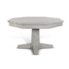 Poker Dining Table Sahara, Octagonal, 54", 8-Person, Gray