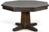 Poker Dining Table Sahara, Octagonal, 54", 8-Person, Brown