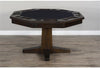 Poker Dining Table Sahara, Octagonal, 54", 8-Person, Brown