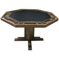 Thumbnail for Octagonal Poker Table, 8-person, Oak, Pedestal Base, by Kestell