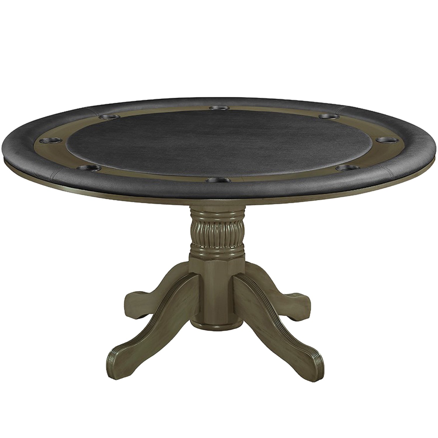 Poker Dining Table Manchester, Round, 8-person, 60"