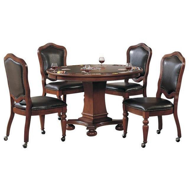 Poker Dining Table Geronimo, Round, 48", 6-Person