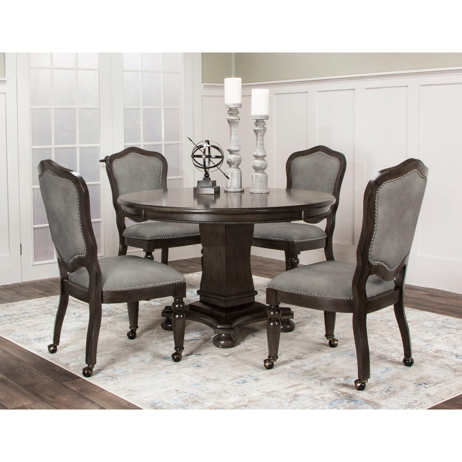 Poker Dining Table Nevada, Round, 48", 6-Person