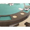Poker Dining Table Rubikon, Round, 52'', 6-person