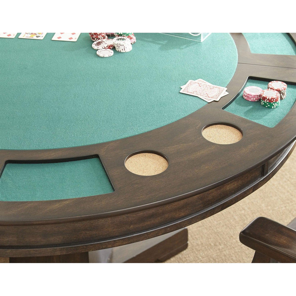 Poker Dining Table Rubikon, Round, 52'', 6-person