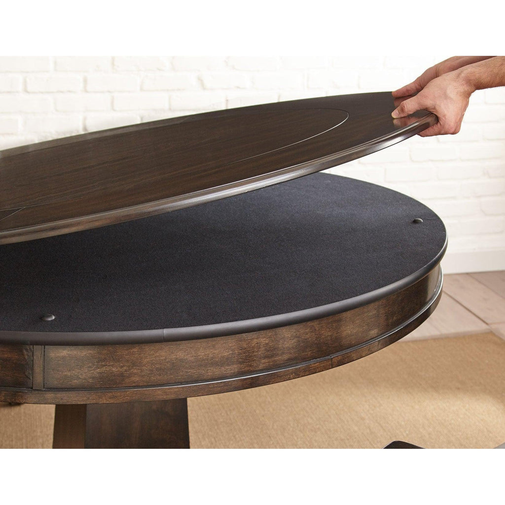 Poker Dining Table Rubikon, Round, 52'', 6-person