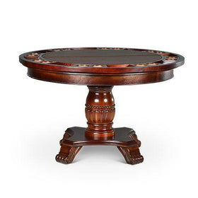 Poker Dining Table Mirage, Round, 52'', 6-person