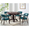 Poker Dining Table Mirage, Round, 52'', 6-person