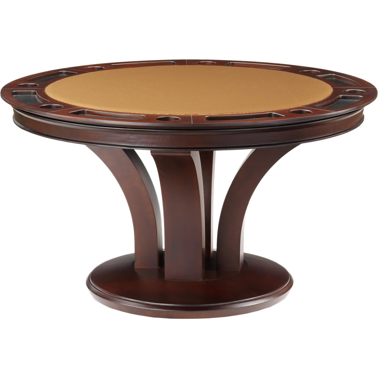 Convertible Round Poker & Dining Table Treviso by Darafeev-AMERICANA-POKER-TABLES