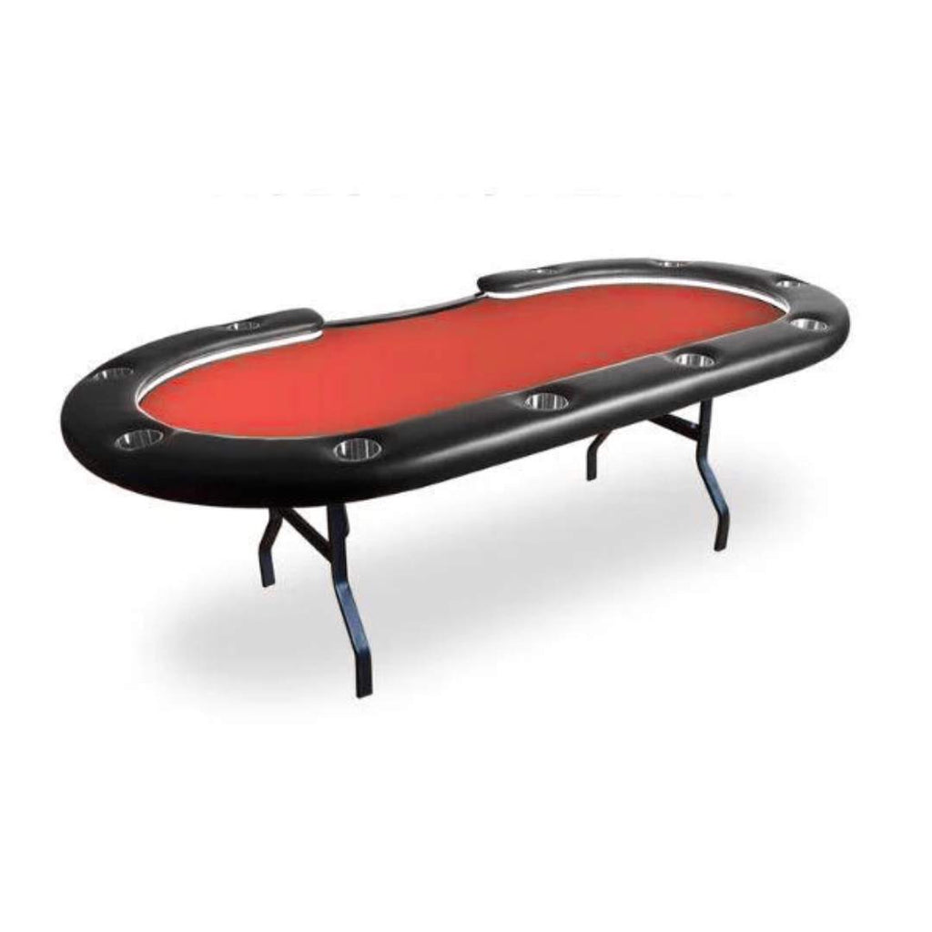 Folding Poker Table Aces Pro Alpha - Red