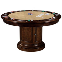 Thumbnail for Howard Miller Ithaca poker and dining table, convertible-AMERICANA-POKER-TABLES