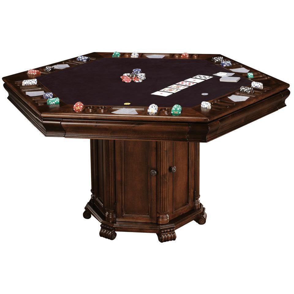 Howard Miller Niagara Poker Game and Dining Table, Convertible-AMERICANA-POKER-TABLES