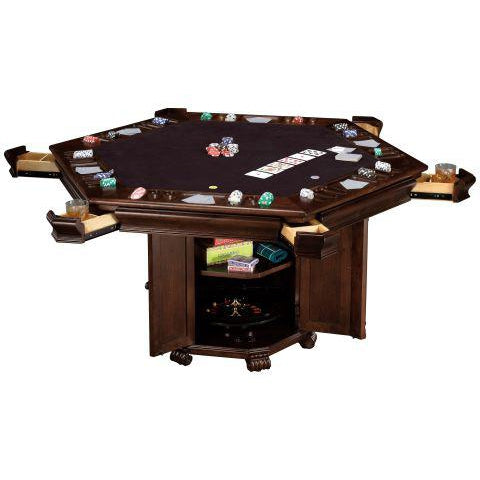 Howard Miller Poker and Dining Table set Niagara with matching chairs-AMERICANA-POKER-TABLES