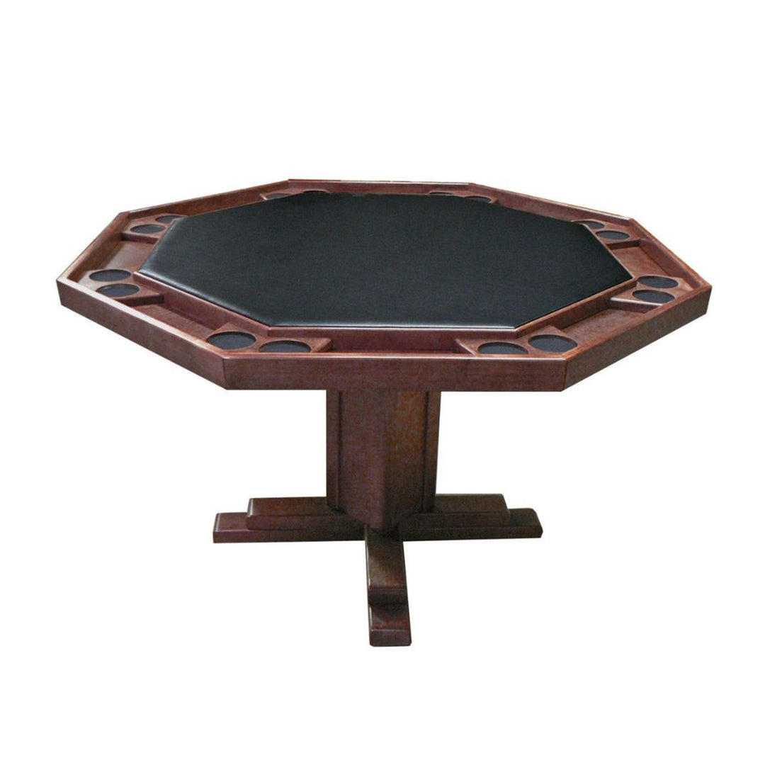 Poker Dining Table Mapleton, Octagonal, 57", 8-person, Maple - Mahogany