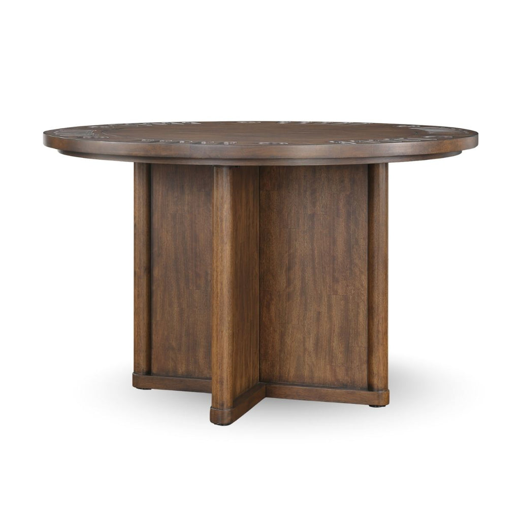 Poker Dining Table Oxford, Round, 50'', 6-person