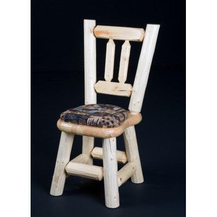 Poker Chair Set: 4, 6 or 8 Poker and Dining Chairs Northwoods Log by Viking Log-AMERICANA-POKER-TABLES