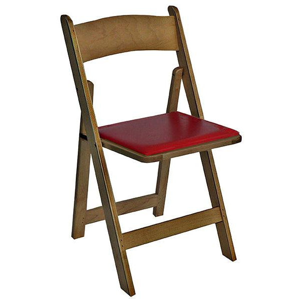 Poker Chair Set of 4 or 6 Oak Kestell Folding Chairs