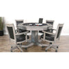 Poker Dining Table Sahara, Octagonal, 54", 8-Person, Gray