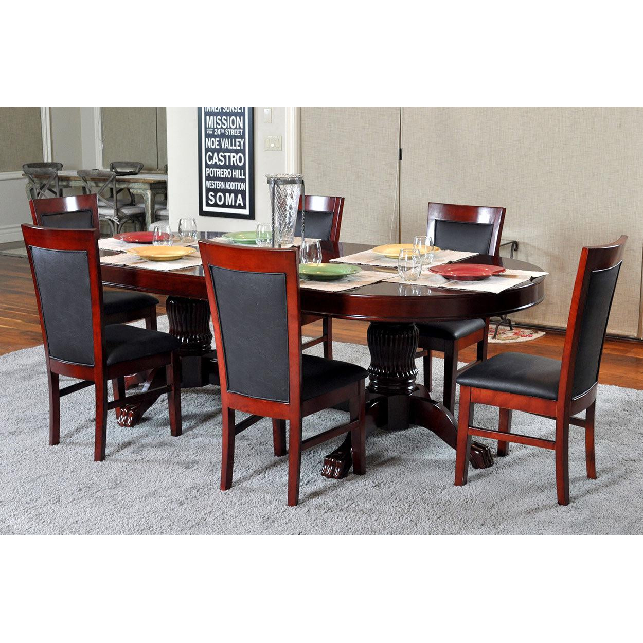 Poker Table Set Rockwell with Chairs by BBO-AMERICANA-POKER-TABLES