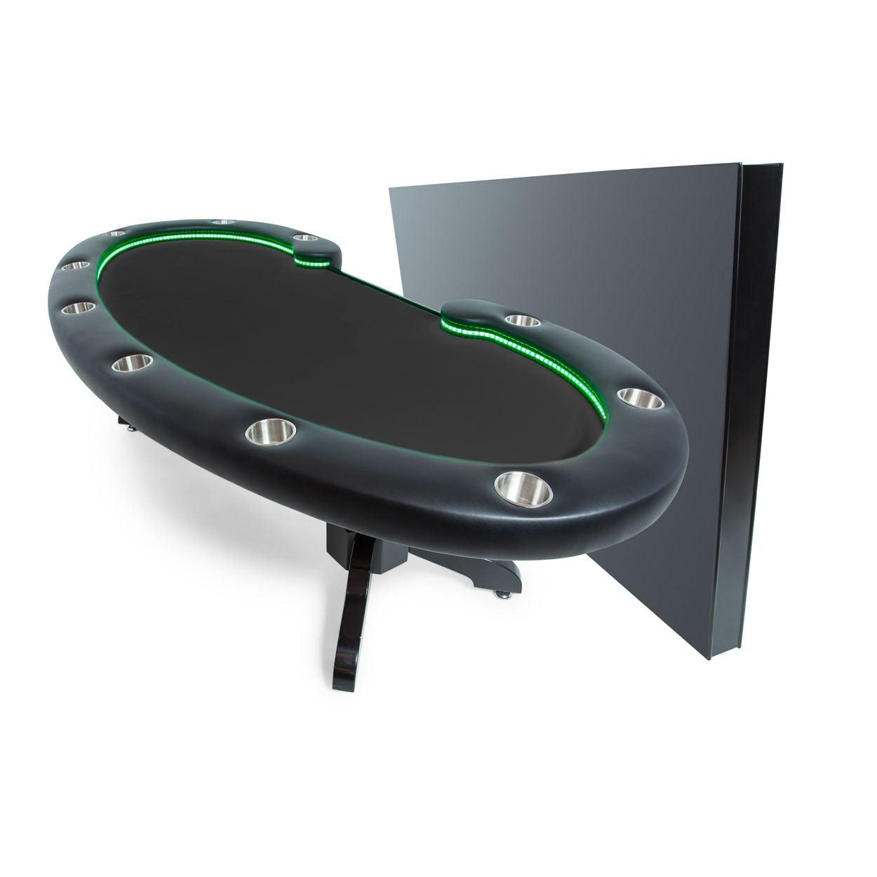 Poker Table With LED Lights – The Lumen HD by BBO-AMERICANA-POKER-TABLES