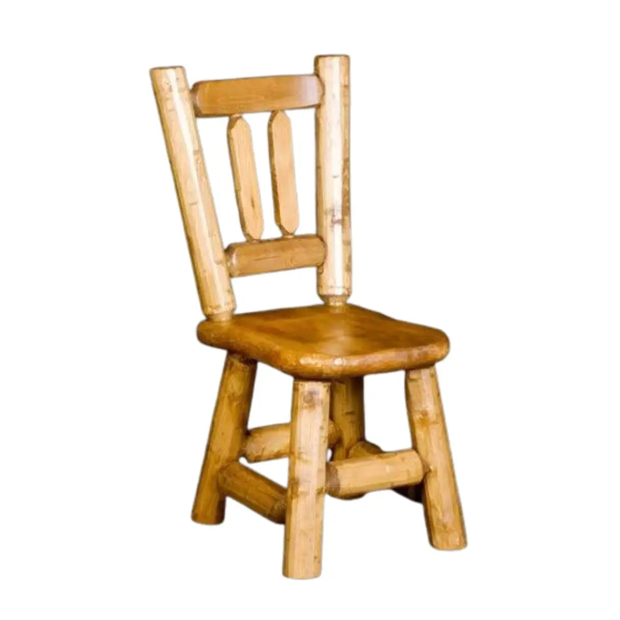 Poker Chair Ponderosa - Honey Pine Finish Americana Rustic