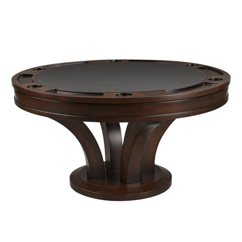 Poker Dining Table Hamilton, Round, 54", 6-Person