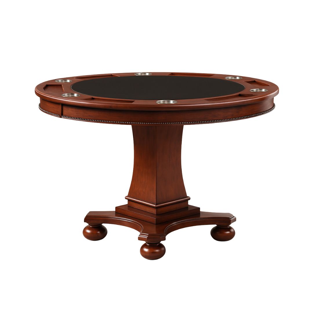 Poker Dining Table Geronimo, Round, 48", 6-Person