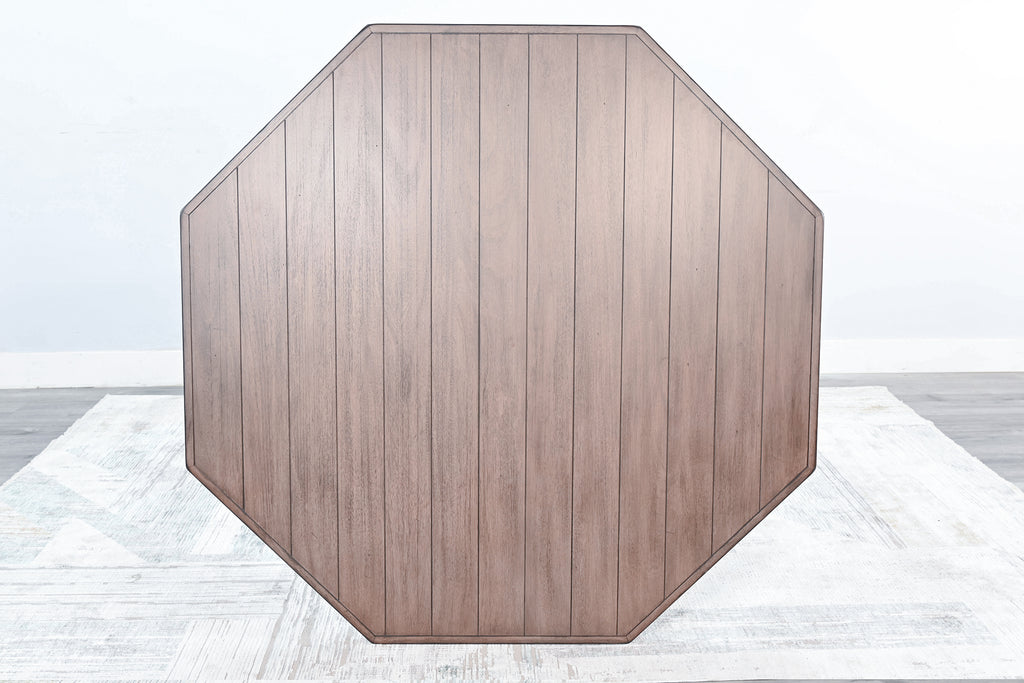 Poker Dining Table Sahara, Octagonal, 54", 8-Person, Light Brown