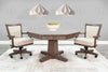 Poker Dining Table Sahara, Octagonal, 54", 8-Person, Light Brown