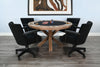 Poker Dining Table Sevilla, Round, 53", 6-Person
