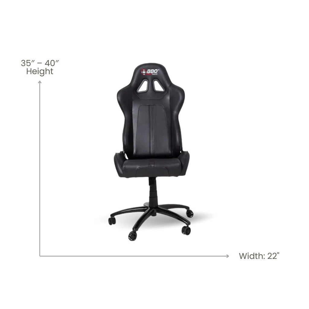 Poker & Gaming Chair Set: 4, 6 or 8 Poker Chairs Showdown by BBO