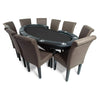 Poker Table Set With LED Lights – The Lumen HD Classic by BBO - Black