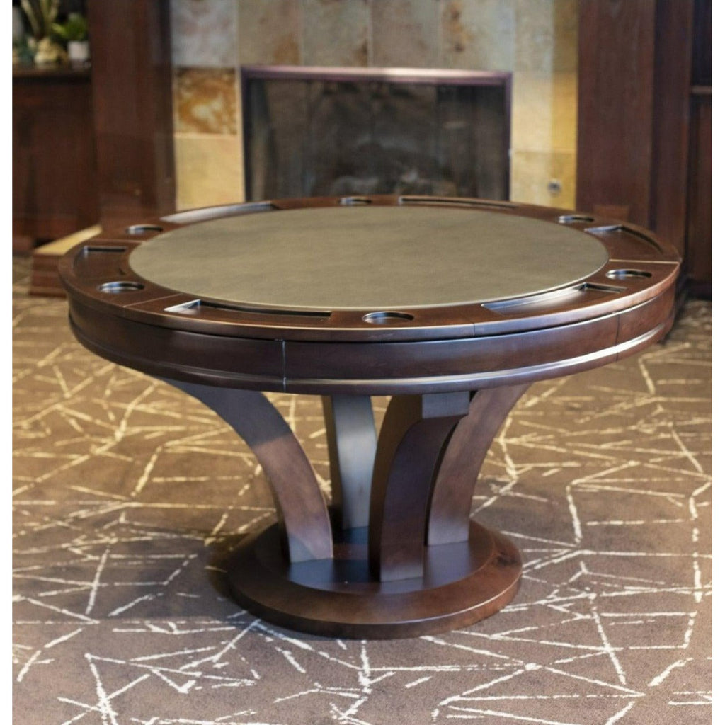 Poker Dining Table Hamilton, Round, 54", 6-Person