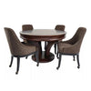 Poker Dining Table Hamilton, Round, 54", 6-Person