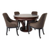 Poker Dining Table Hamilton, Round, 54", 6-Person