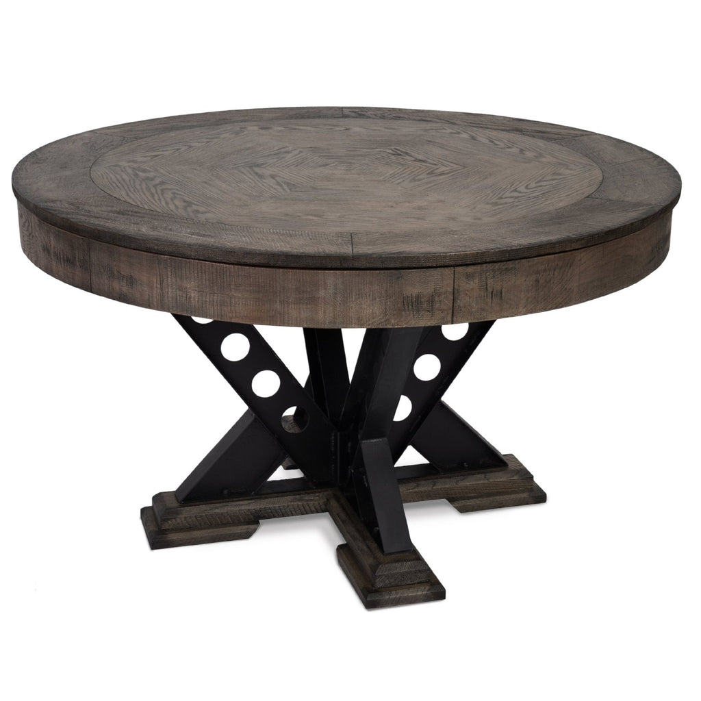 Poker Dining Table Vienna, Round, 54", 6-Person