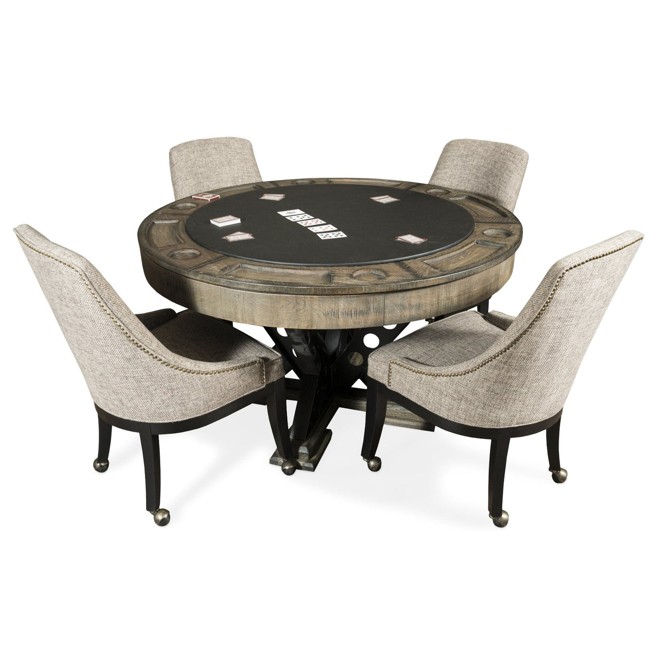Presidential Billiards Convertible Poker & Dining Table Vienna-AMERICANA-POKER-TABLES