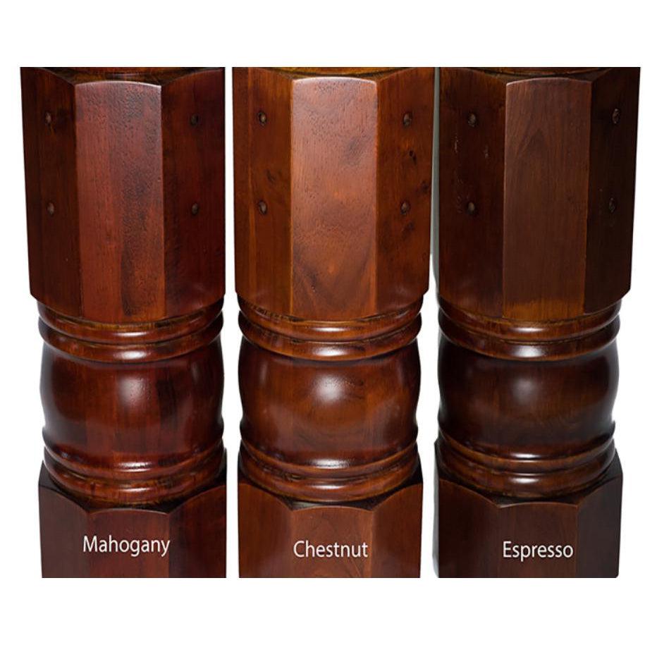 Poker Dining Table Kingston, Octagonal, 48", 8-Person, Brown
