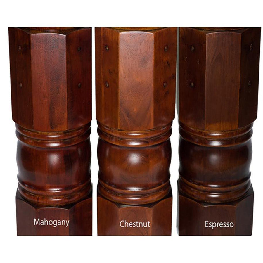 Poker Dining Table Kingston, Octagonal, 48", 8-Person, Brown