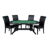 Prestige X Poker Table Set with Dining Top & Chairs – Green